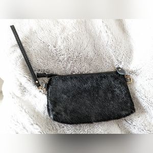 Small black wristlet